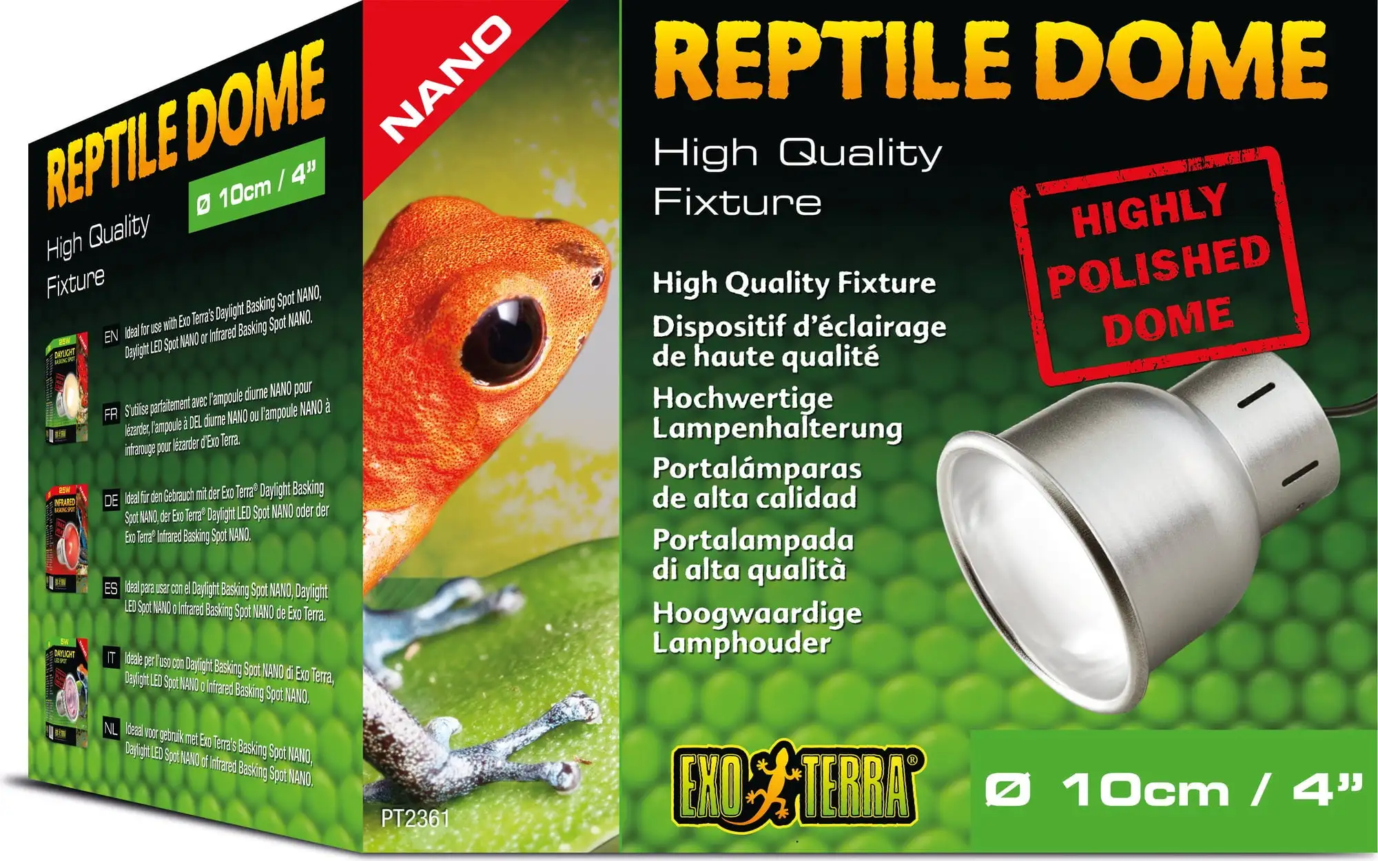 Reptile Nano Dome Reflector Lampe til Spot